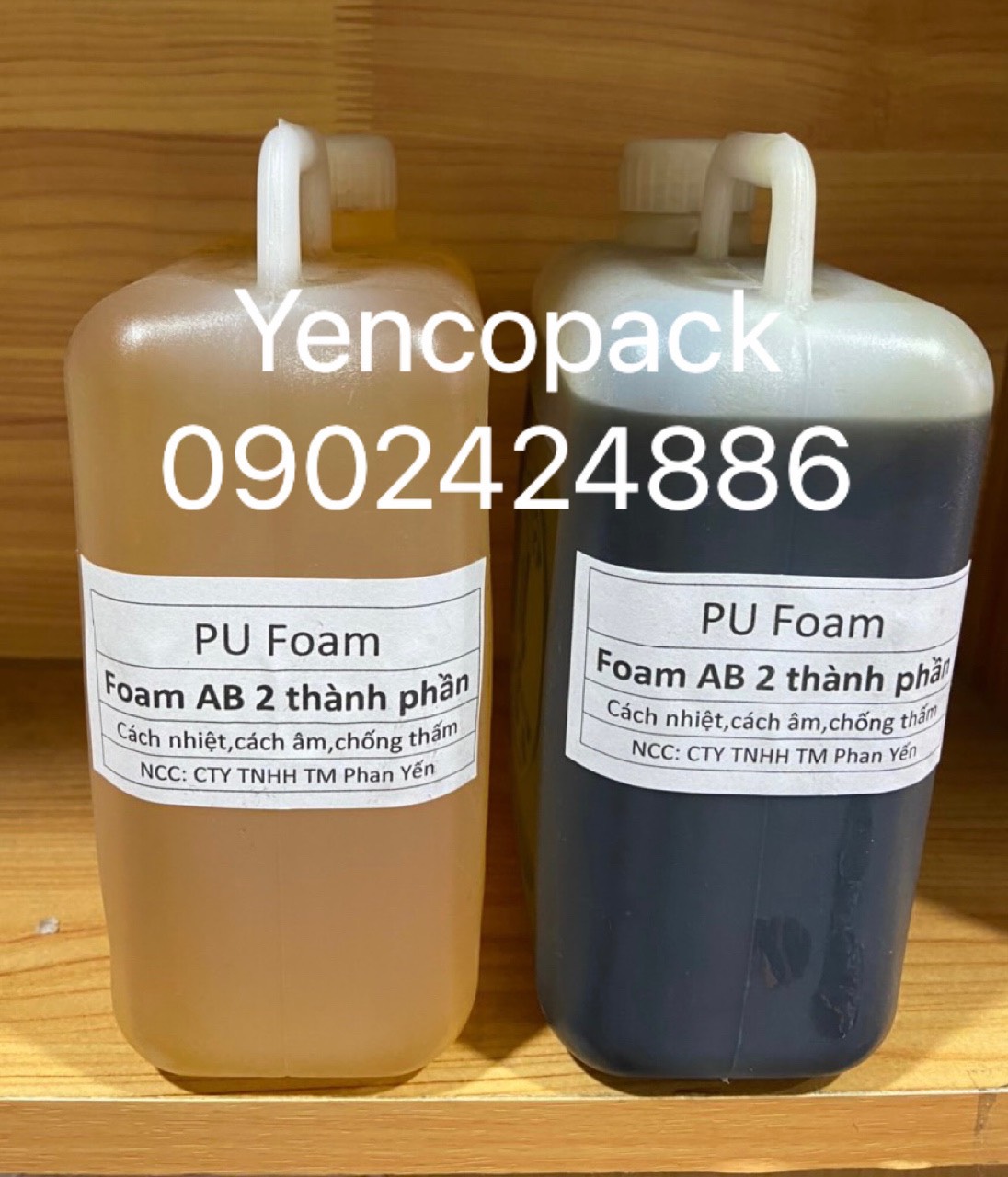 Foam PU hai thành phần.Polyurethane,Keo bọt nở cách nhiệt,trám bít khe nứt
