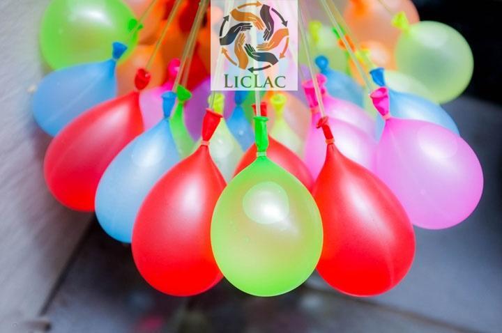 Bộ 111 bong bóng nước Magic Ballons nhiều màu sắc bơm siêu nhanh (Loại Tốt)