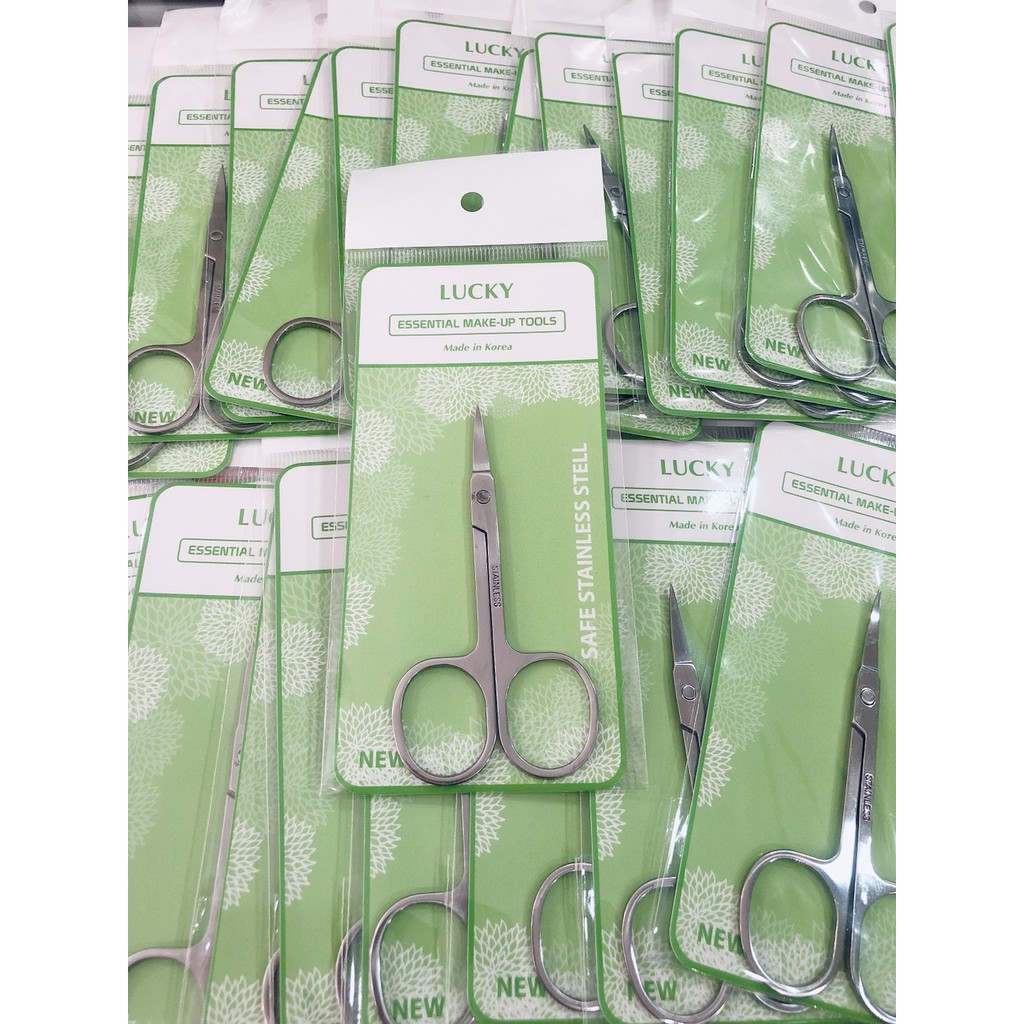 Kéo cắt lông mi tỉa lông mũi lucky, cam kết hàng đúng mô tả, chất lượng đảm bảo an toàn đến sức khỏe người sử dụng