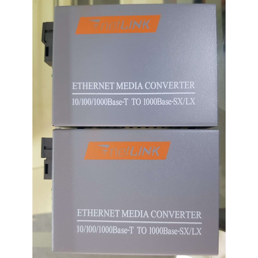 [HCM](1 cái B) Converter Quang 1GB hãng Netlink Single Mode 1 Sợi Quang mã HTB-GS-03. BH 12 tháng