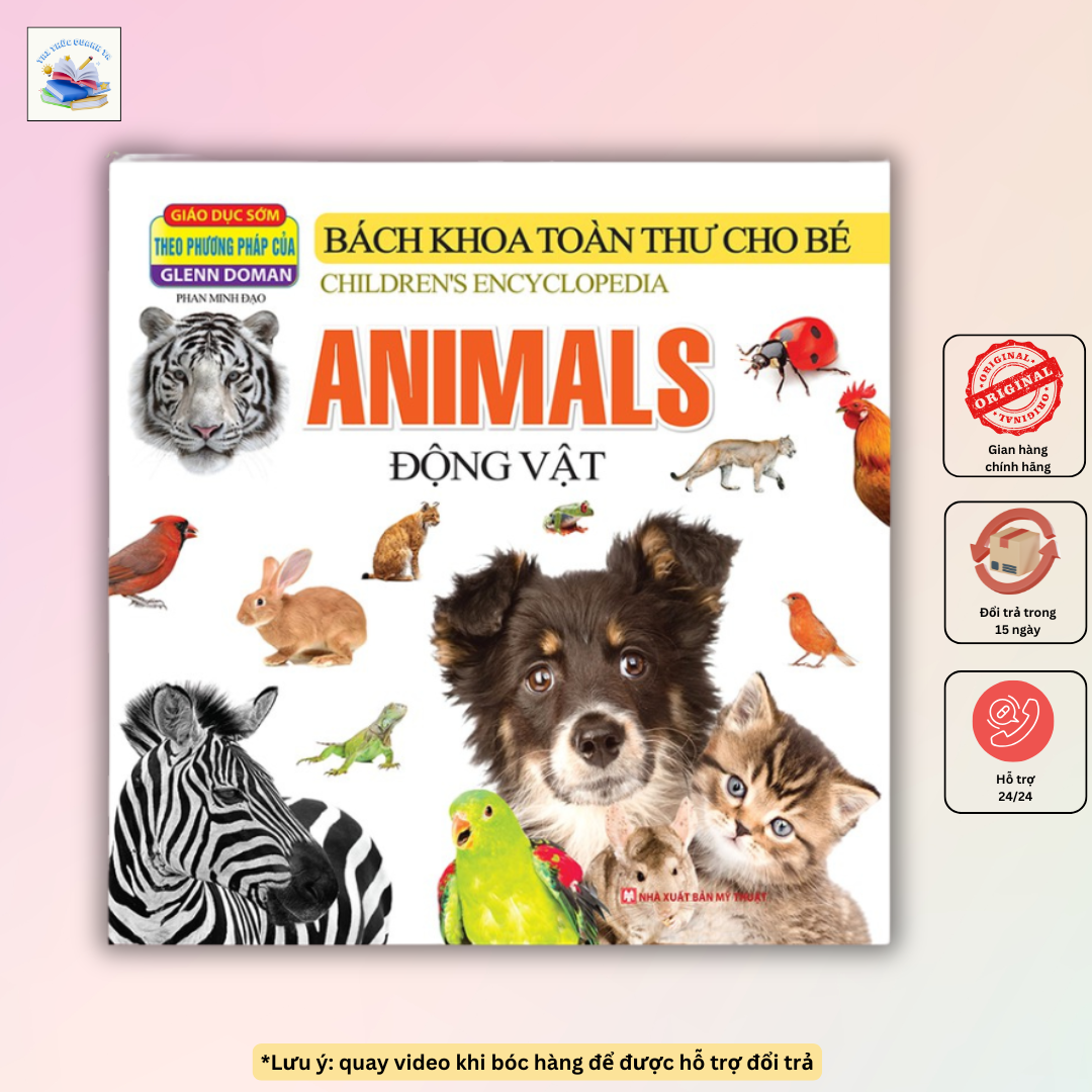 Sách - bách khoa toàn thư cho bé - động vật 46k