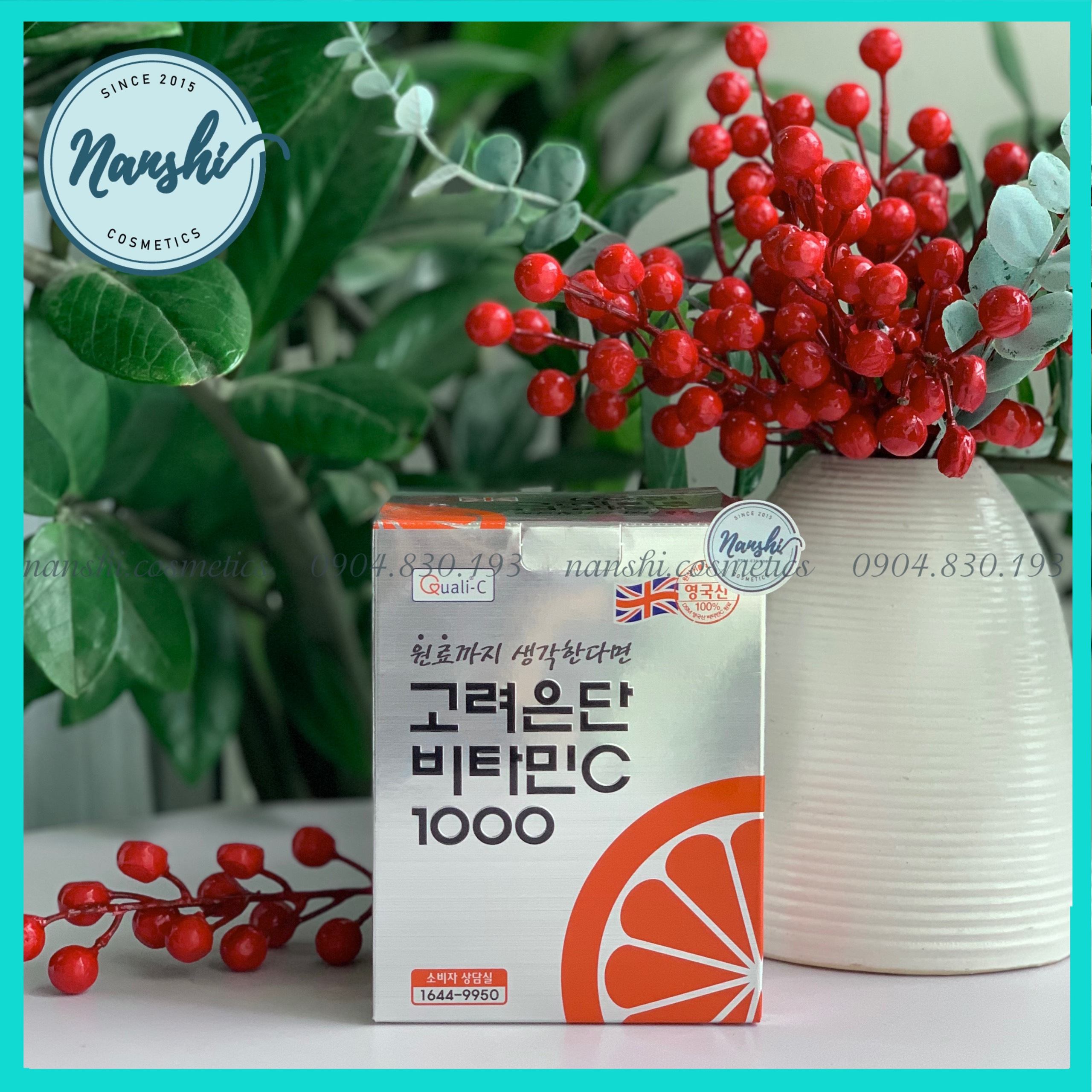 [CHÍNH HÃNG] Viên Uống Eundan 1000mg Vitamin C Korea (120 viên)