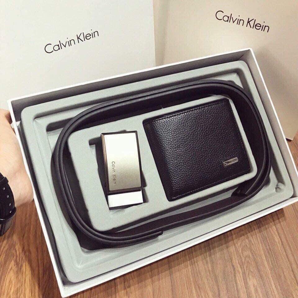 Set thắt lưng kèm ví