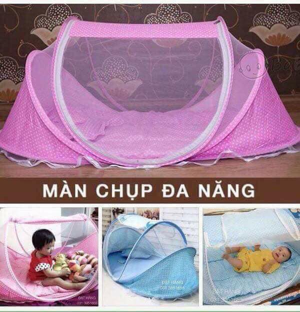 Màn có nhạc chống muỗi cho bé happy baby-màn cho bé mùng chụp tiện lợi cho bé đa năng cho bé cao cấp-mua ngay bộ mùng ngủ chống muỗi có phát nhạc cho bé, kèm đệm lót, gối đầu- màn chống muỗi cho bé, màn dễ gấp gọn, chất liệu mịn