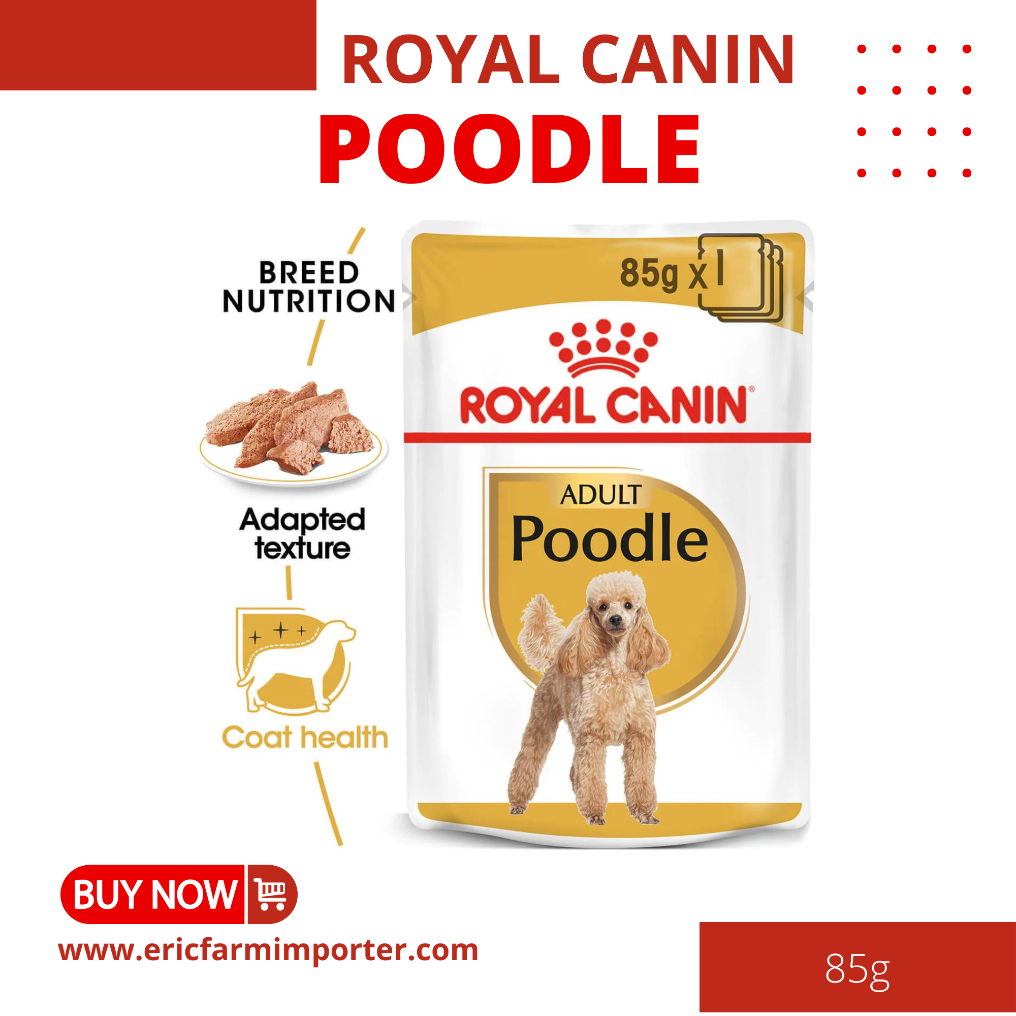 Pate Chó Poodle Royal Canin Cho Chó Poodle Trưởng Thành