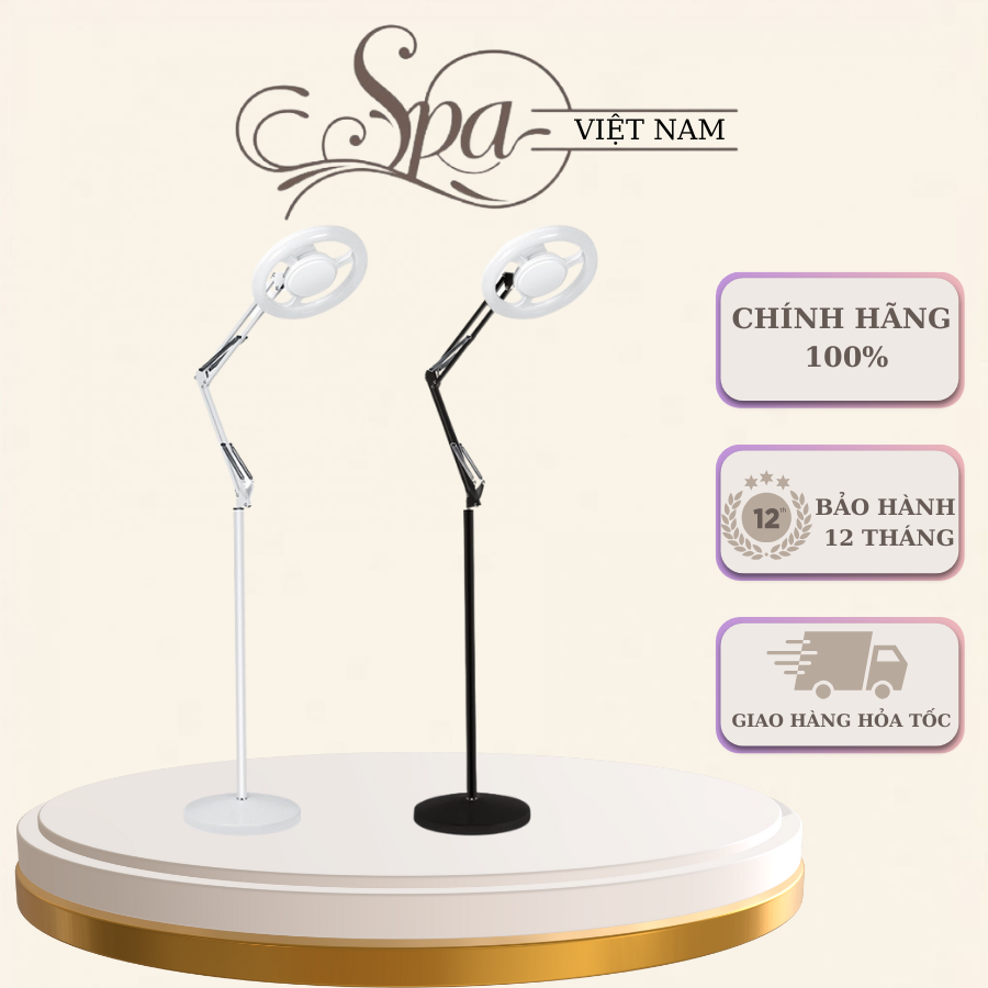 Đèn led trục khỉu | với 3 mức chỉnh ánh sáng | đèn led spa nail phun xăm thẩm mỹ