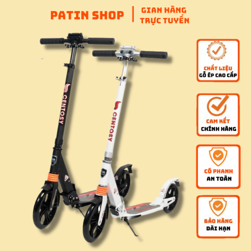 Xe trượt scooter ALS-A5Y - Xe trượt scooter người lớn, Tải trọng lên đến 100kg