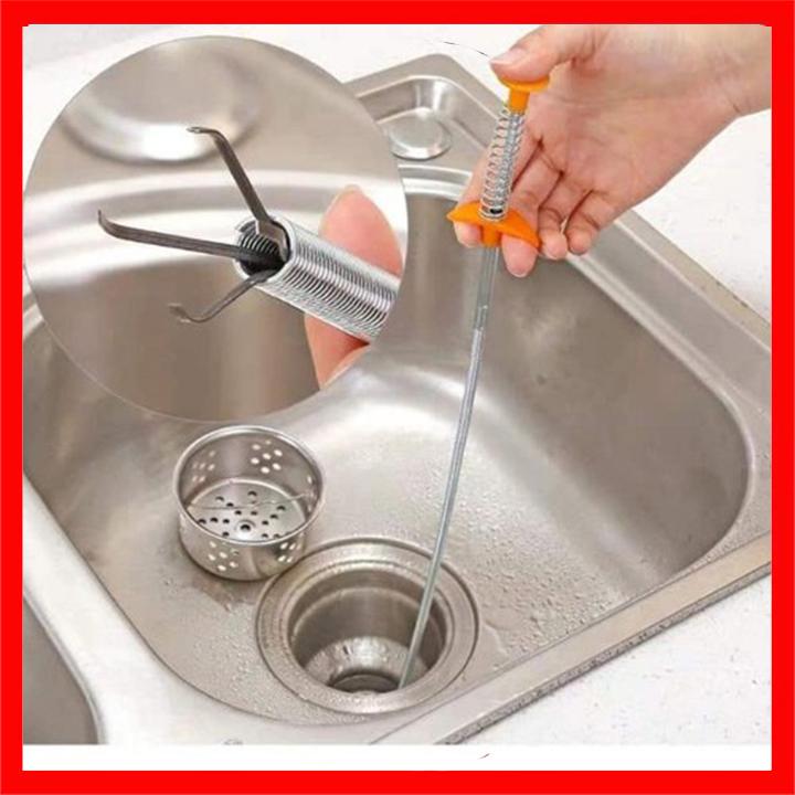 Dây thông tắc cống lò xo - Dây lò xo thông ống thoát nước Tmark