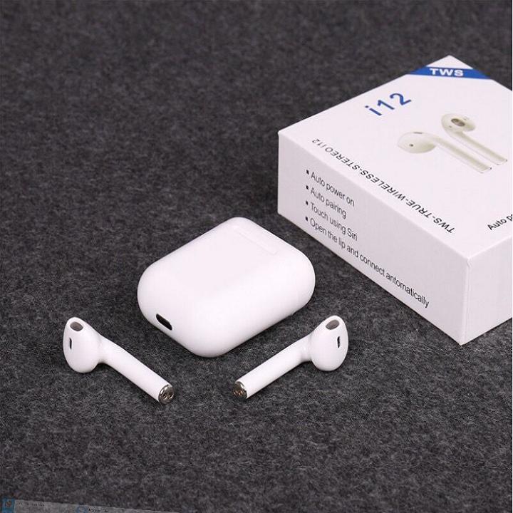 Tai nghe i12 tws bluetooth 5.0 - cảm ứng hiện đại