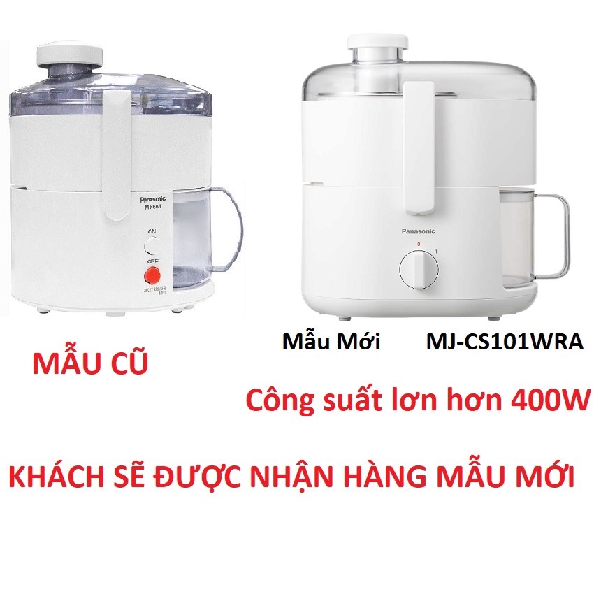 Máy ép trái cây panasonic pavh-mj-68mwra, mẫu mới thay thế mj-cs101wra - bảo hành chính hãng 12 tháng