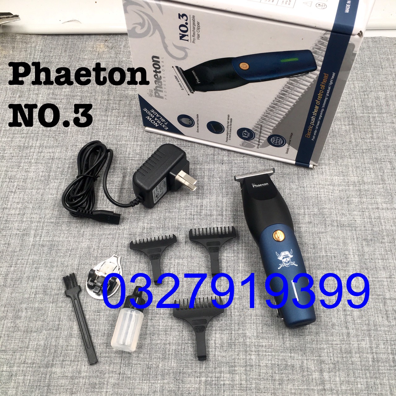 ✅ Tông đơ cạo viền cao cấp Phaeton No3