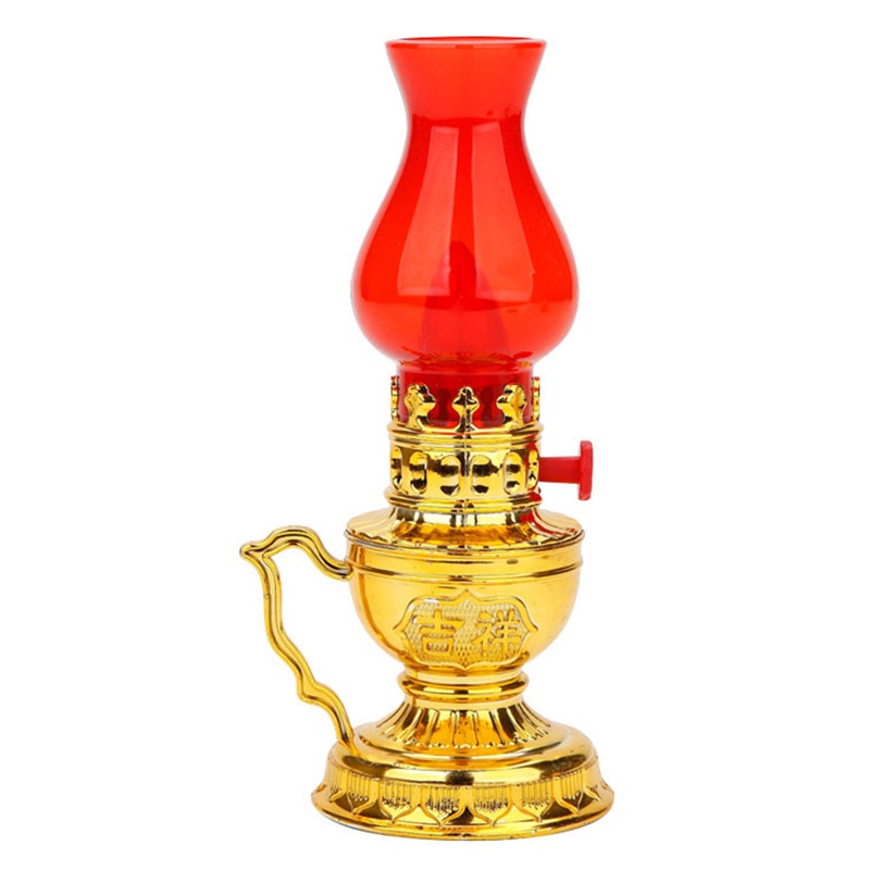 Bộ Đèn thờ cúng kiểu đèn dầu dùng pin, đèn để bàn thờ, đèn thờ phật- Đèn thờ - Đèn cúng oan toàn cho người lớn và trẻ em