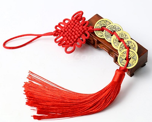 Dây đồng xu ngũ đế, chuỗi tiền xu may mắn