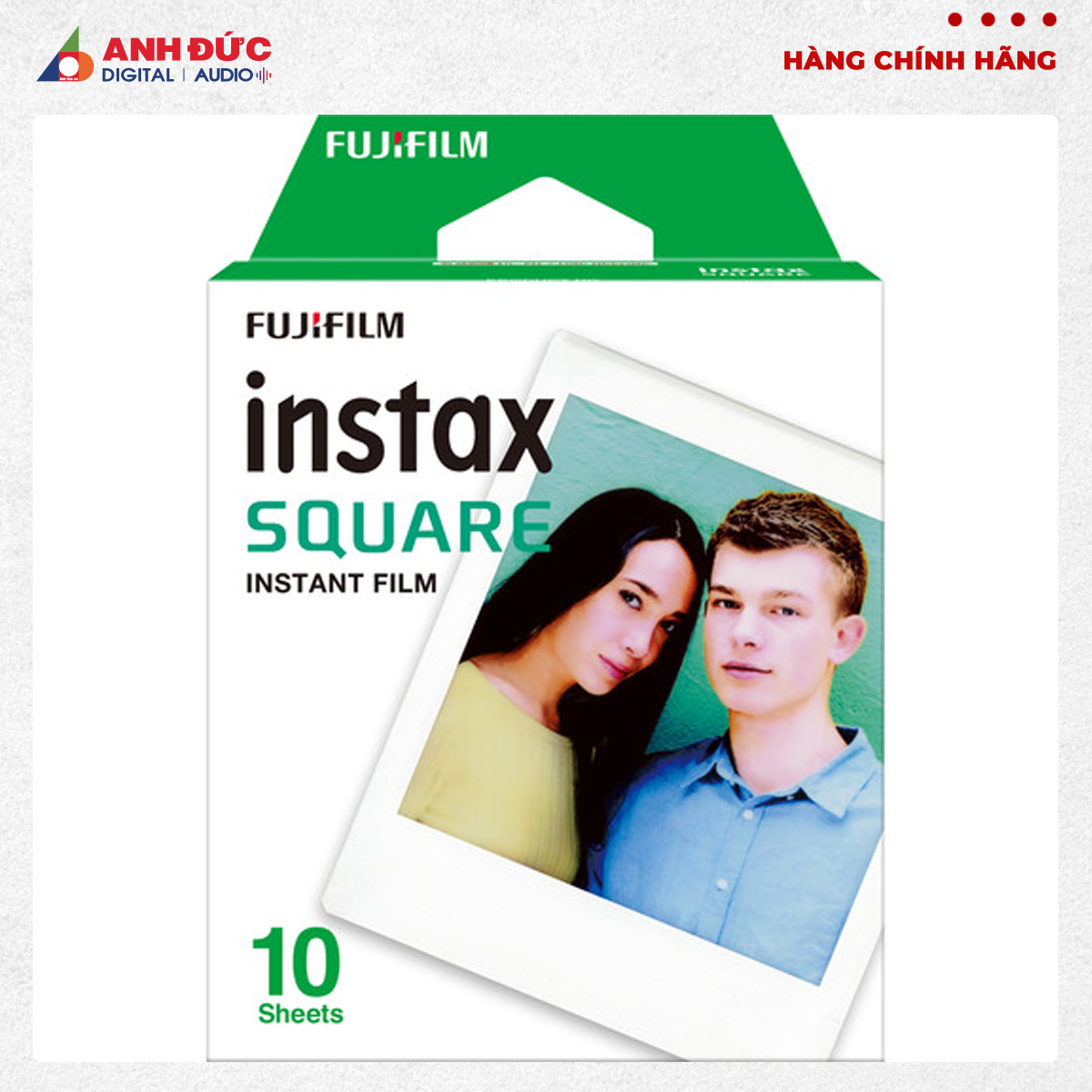Phim Fujifilm instax Square Instant Film (10 tấm)