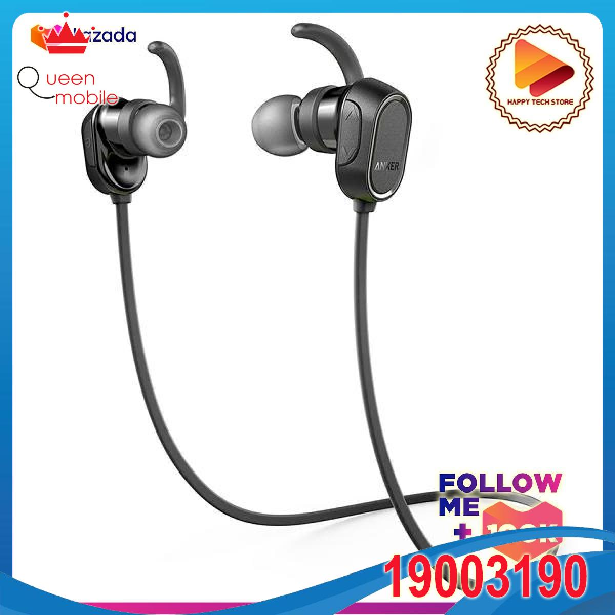 Tai Nghe Bluetooth Anker SoundBuds Sport - Tai nghe không dây Anker SoundBuds - Bluetooth chống nước Mic tích hợp- A32330