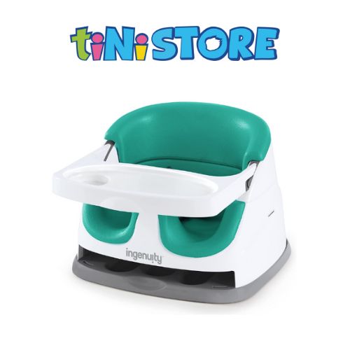 tiNiStore-Đồ chơi ghế ăn dặm 2 trong 1 màu xanh lá Ingenuity 11574