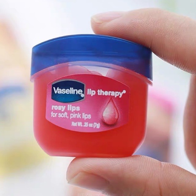 [HCM]Vaseline Dưỡng Môi - Sáp dưỡng môi Vaseline Lip Therapy 7g - Trắng nền hồng