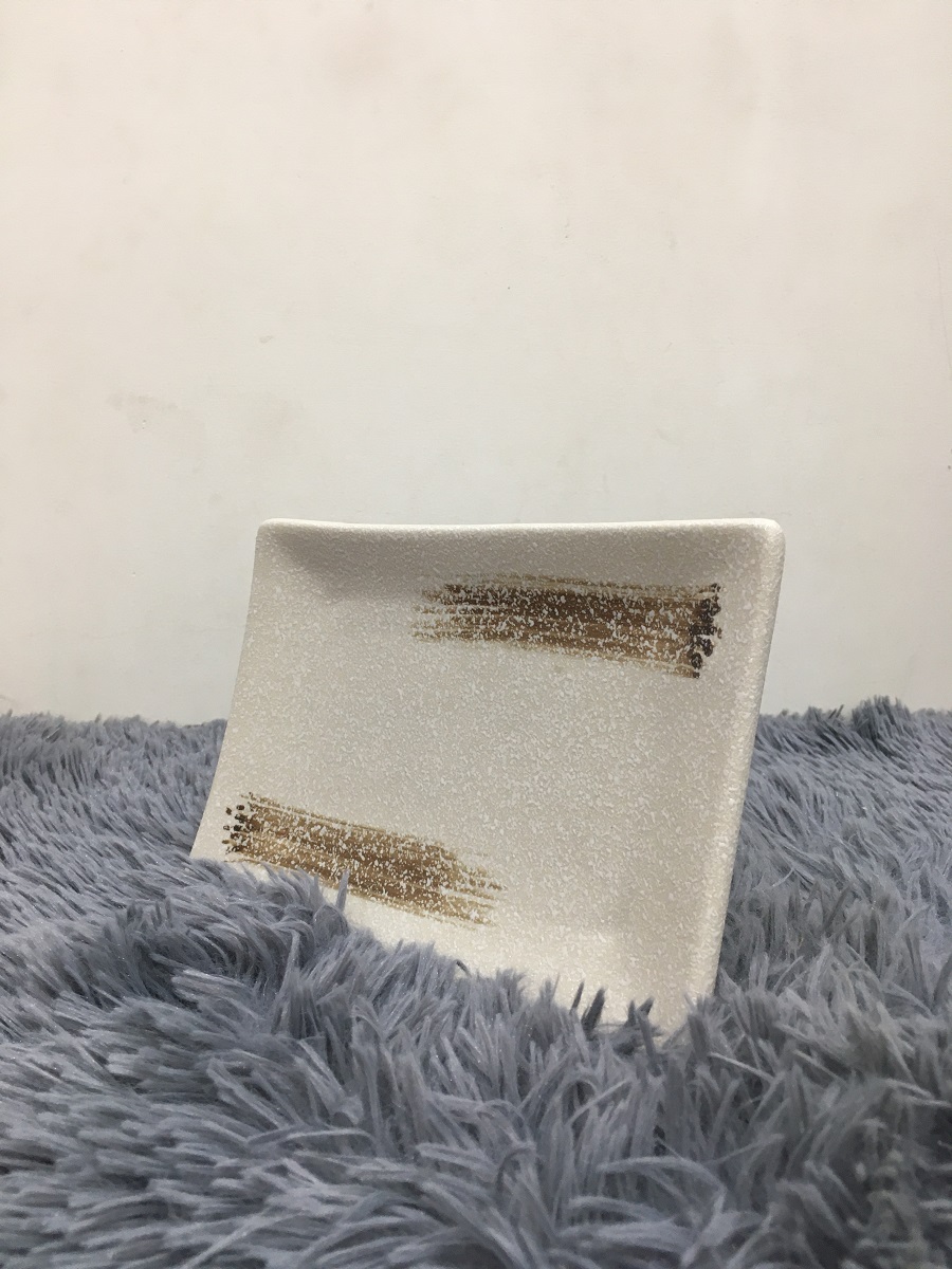 Dĩa chữ nhật 21x14.5x2.8 cm