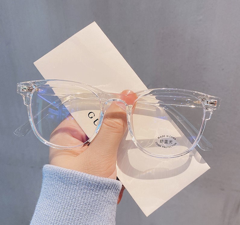EYES PLUS - Kính mắt thời trang nam nữ phong cách vintage Gọng kính giả cận chống tia UV E10 - 2