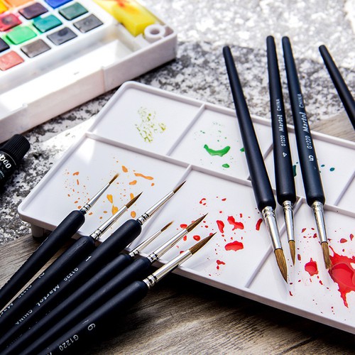 Cọ vẽ tranh sơn dầu cao cấp màu acrylic nét nhọn