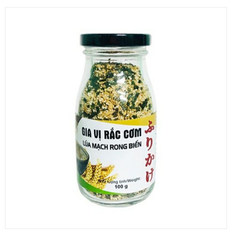Gia vị rắc cơm lúa mạch rong biển