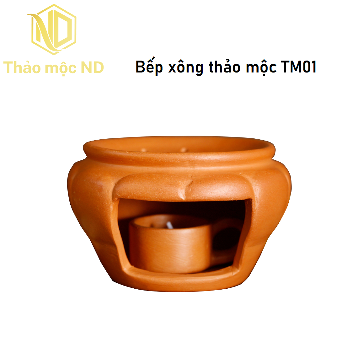 Bếp xông thảo mộc TM01 - Herb Burner, thơm nhà, giảm căng thẳng