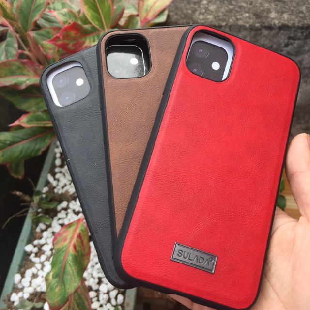 Ốp lưng Sulada vân da iPhone 11 / 11Pro / 11 Pro Max  Siêu Bền Ảnh Thật