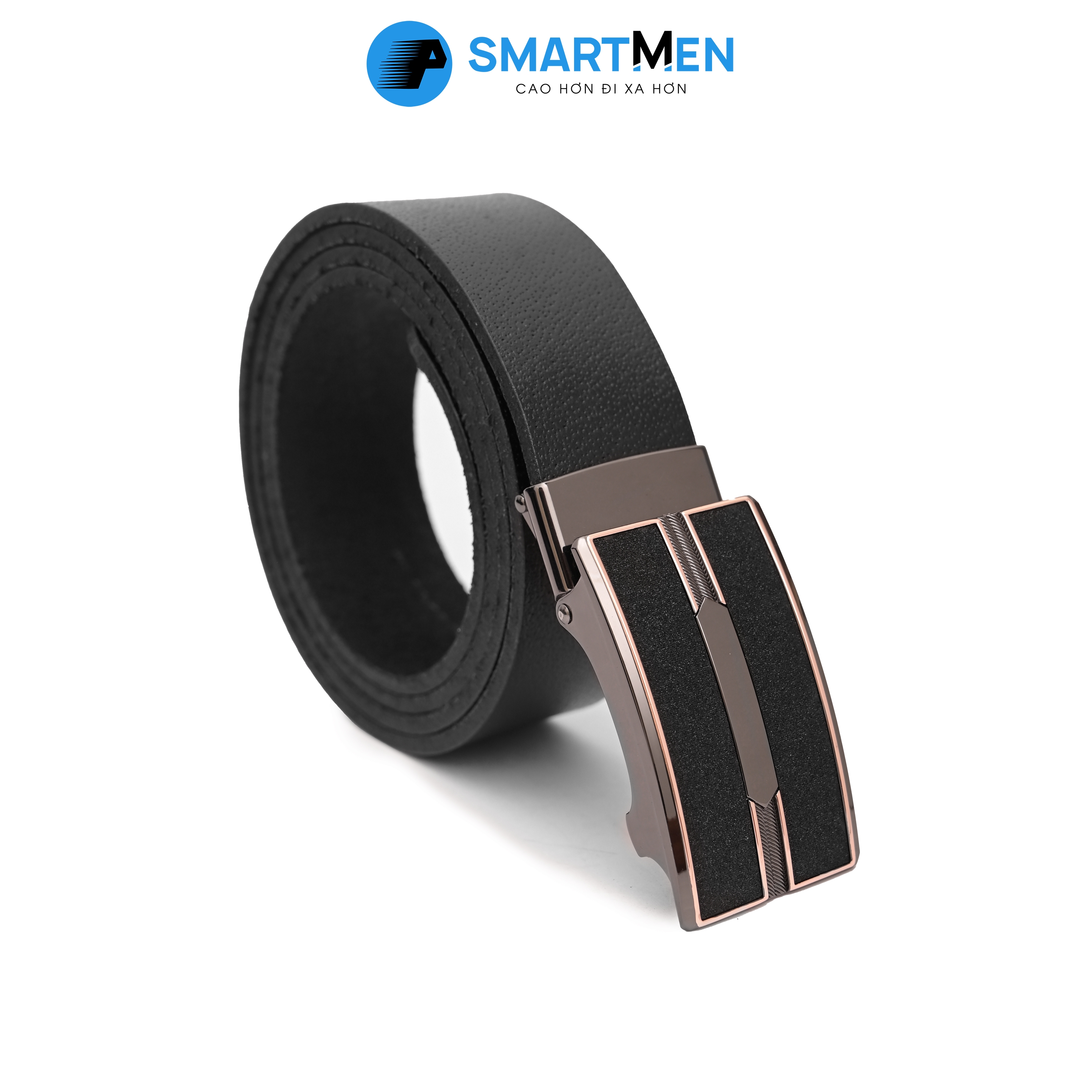 Thắt lưng da bò cao cấp smartmen dlm-06