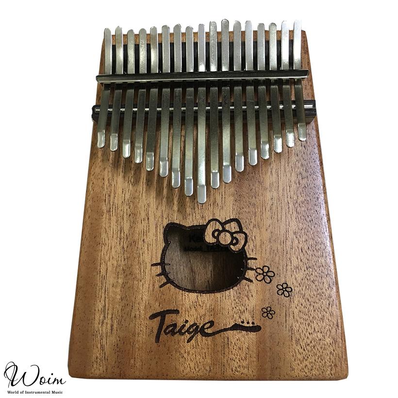 Đàn Kalimba 17 phím Taige gỗ Mahogany