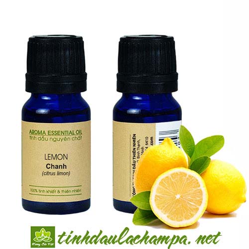 [HCM]TINH DẦU CHANH NGUYÊN CHẤT LA CHAMPA (LỌ 10ML) LEMON OIL THƯ GIÃN XUA ĐUỔI CÔN TRÙNG