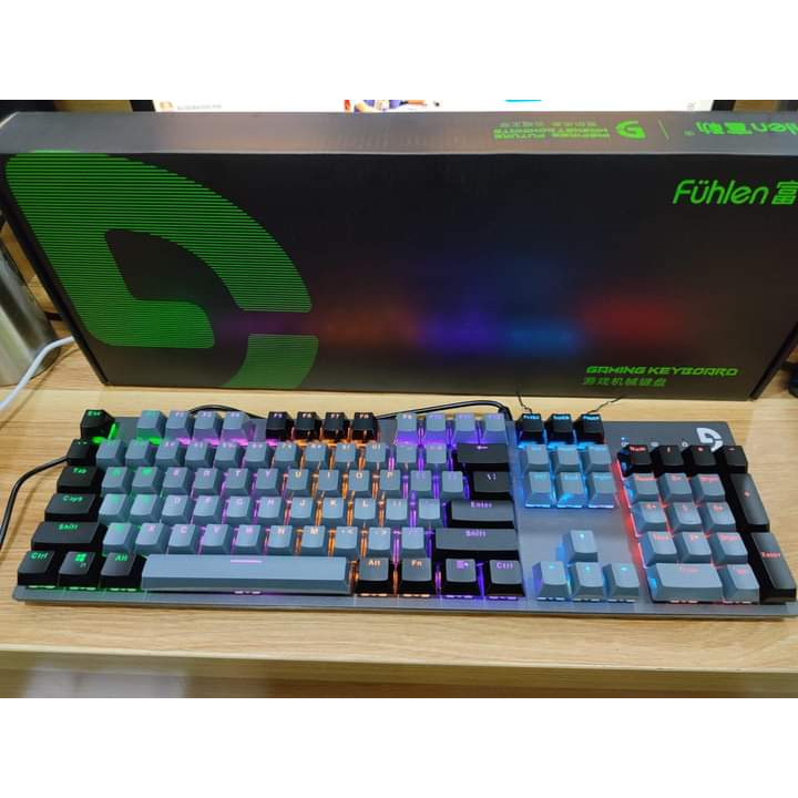 Phím cơ Fuhlen K1 chuẩn xịn - Blue switch