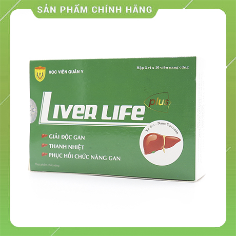 Liver Life Plus giải độc gan - Học viện quân y