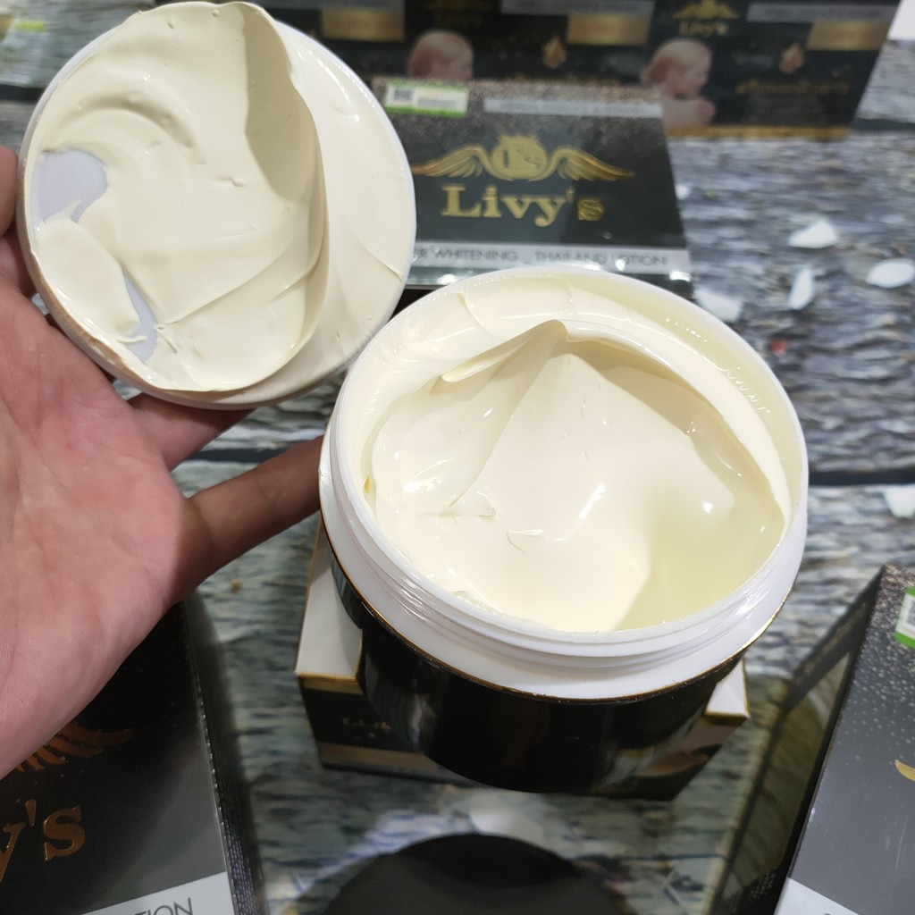 Kem Livy Hộp Đen Dưỡng Trắng Body