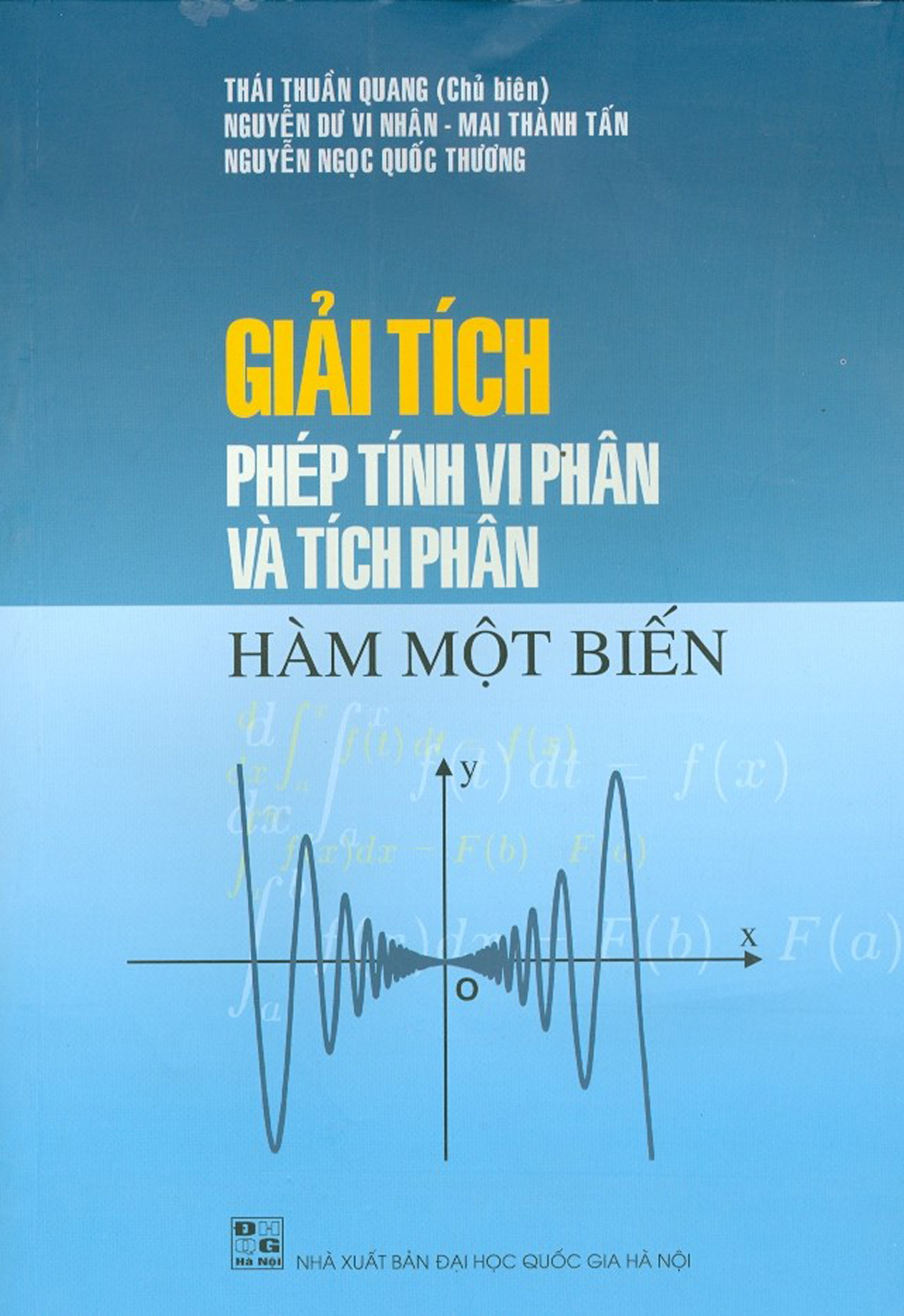 Giải Tích Phép Tính Vi Phân Và Tích Phân Hàm Một Biến