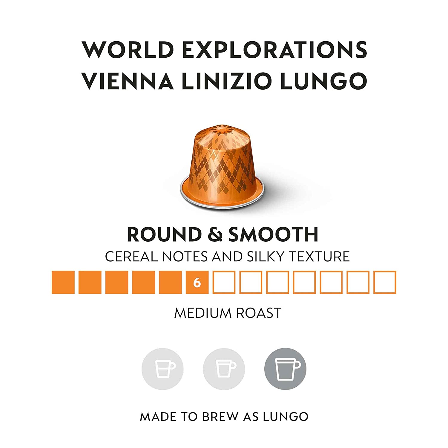 Viên nén cà phê Nespresso VIENNA LINIZIO LUNGO Trọn Trịa & Mượt Mà