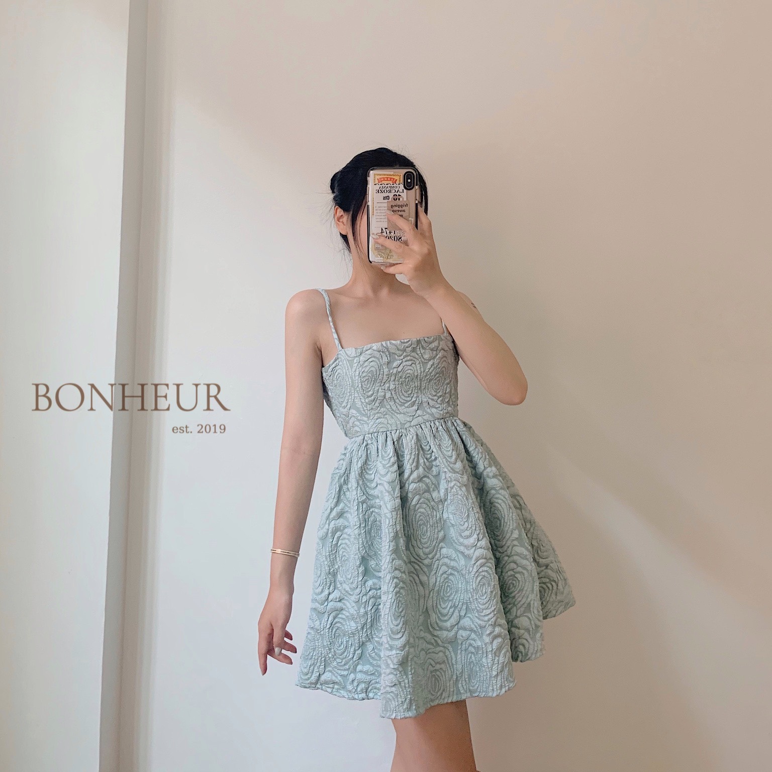Váy hở lưng buộc dây quyến rũ trendy phong cách tiểu thư TẶNG KÈM DÁN NGỰC Katie Dress