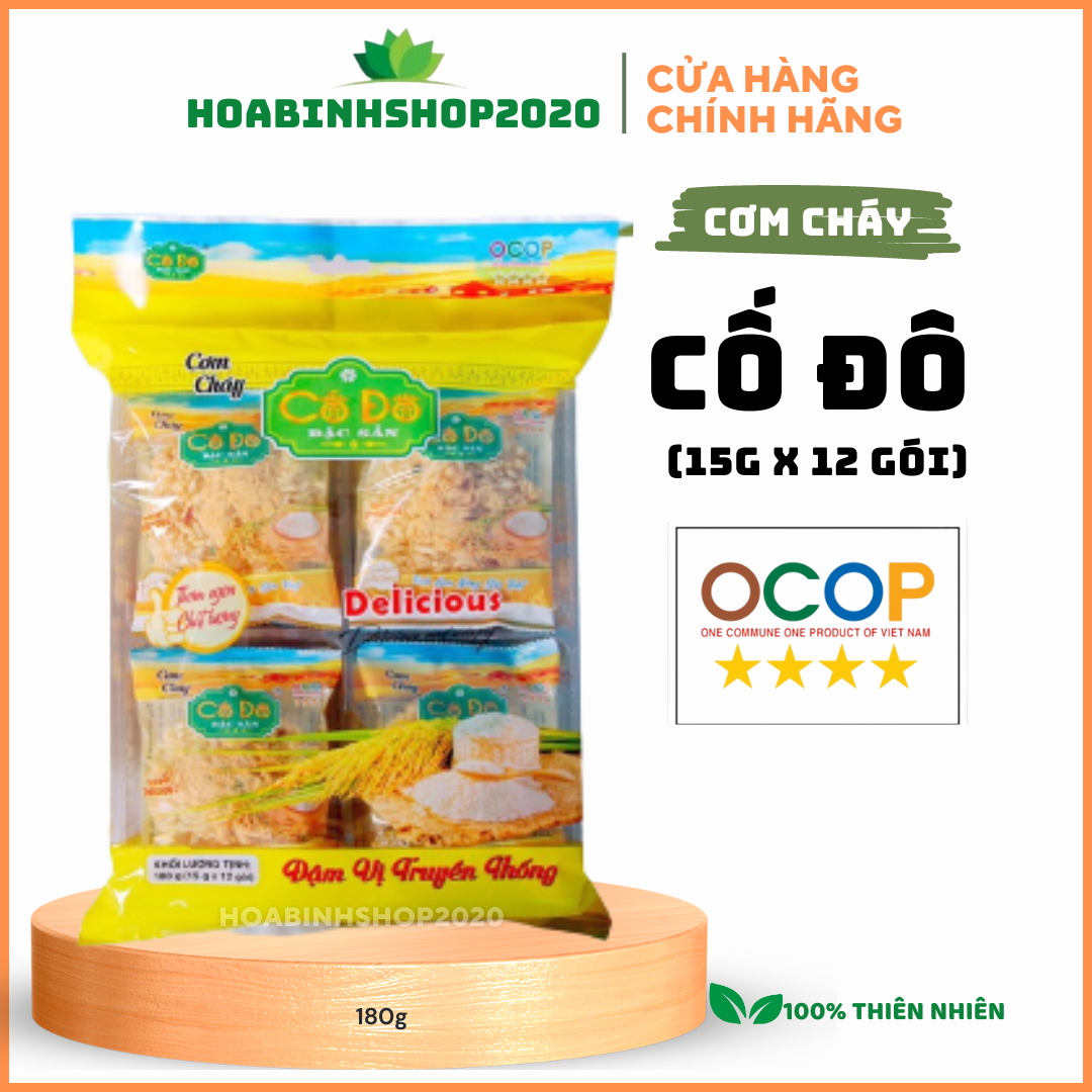 Cơm cháy cố đô 12 gối nhỏ, ăn ngon ròn tan - đặc sản ninh bình