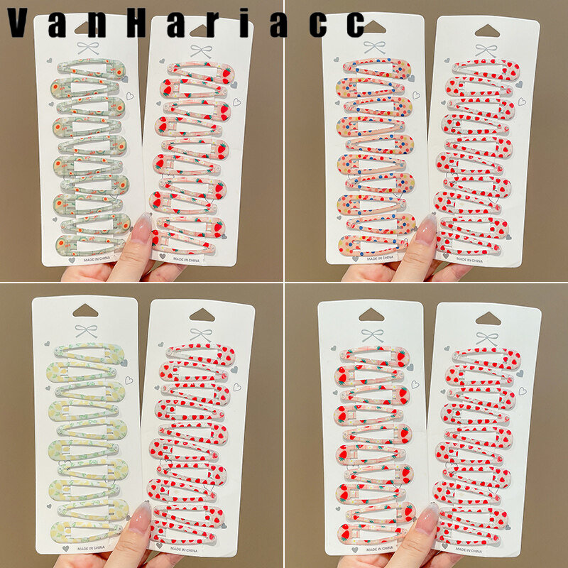 10 chiếc kẹp tóc dễ thương cho trẻ em kẹp bb kẹp giọt nước kẹp cạnh kẹp mỏ vịt