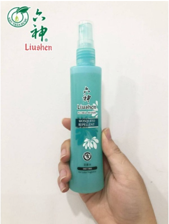 Chai xịt chống muỗi đốt LIUSHEN hương hoa sen 80ml
