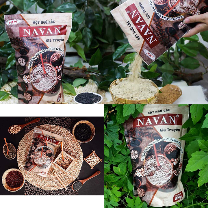 Ngũ cốc navan túi 800g