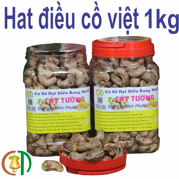 1KG HẠT ĐIỀU RANG MUỐI BÌNH PHƯỚC NGUYÊN HẠT CÒN VỎ LỤA LOẠI CỒ (460 HẠT/KG) HÀNG RANG MỚI MỖI NGÀY