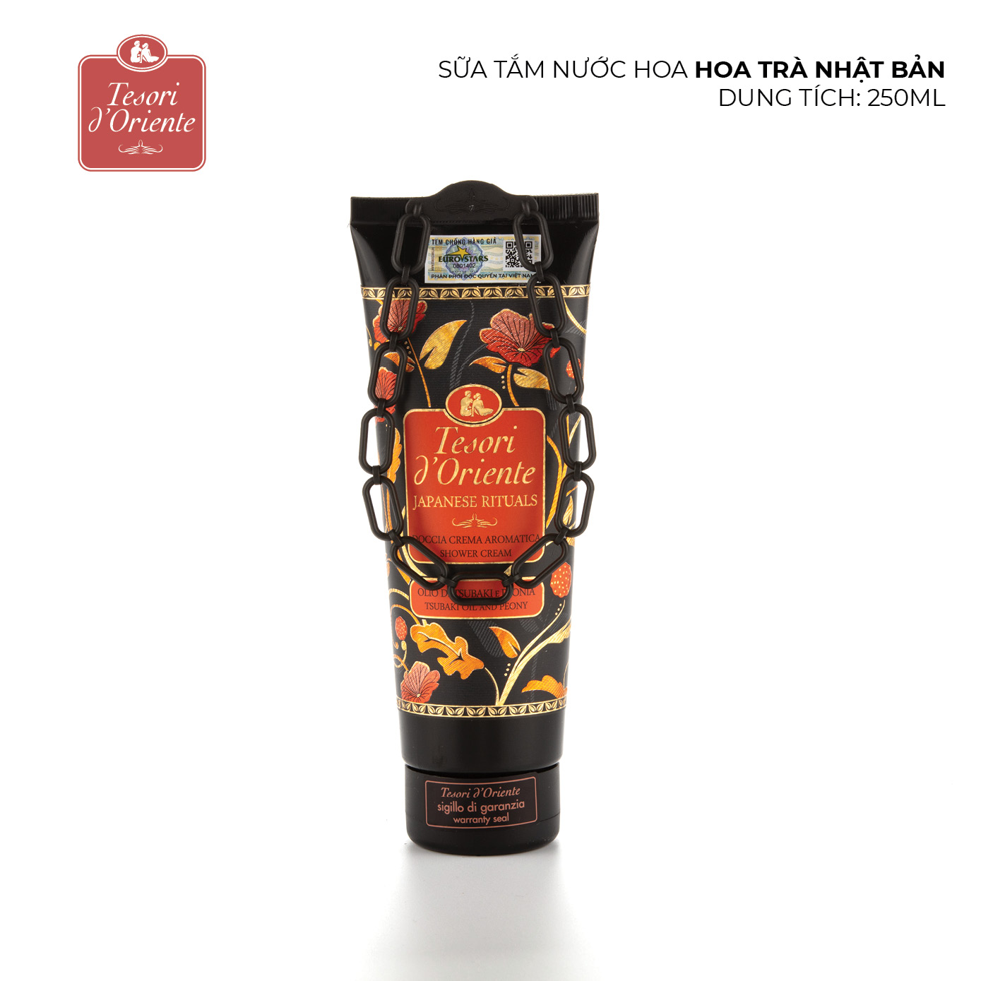 Sữa tắm nước hoa Tesori d’Oriente Hoa Trà Nhật Bản 250ml