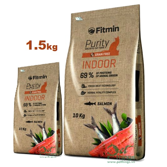Fitmin Cat Purity Indoor - Thức Ăn Cho Mèo Trưởng Thành Sống Trong Nhà