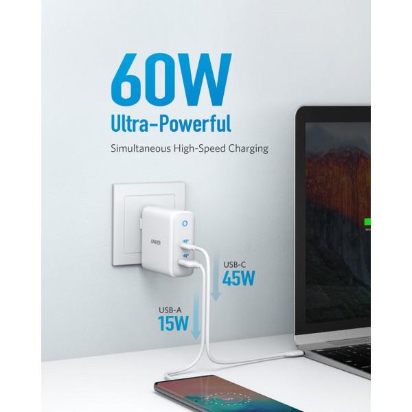 Củ sạc nhanh anker powerport atom iii 60w a2322