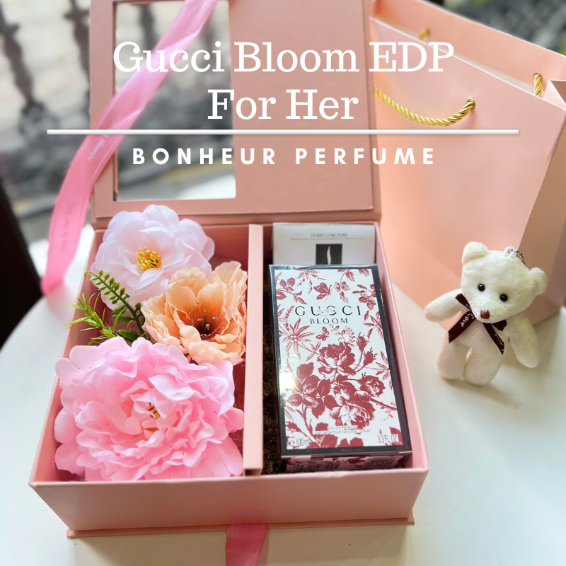  Set quà tặng nước hoa cao cấp Nước Hoa Gucci Bloom Eau de Parfum For Her 100ML ngày 8 3 20 10 noel valetine nhà giáo Việt Nam 