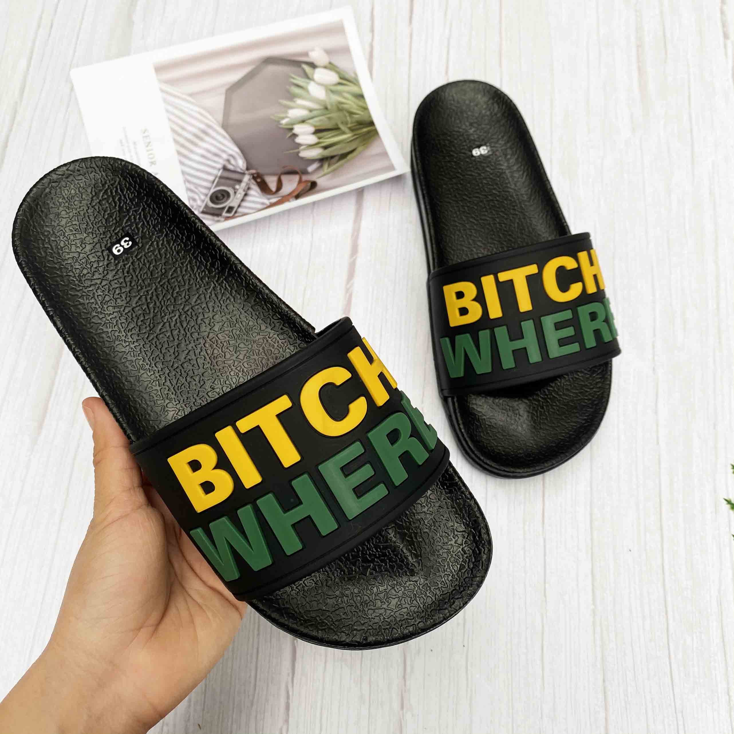 (Video thật) Dép nam quai ngang cao cấp đế cao đẹp HOT 2023. Dép lê nam đẹp quai cao su bền mang êm chân