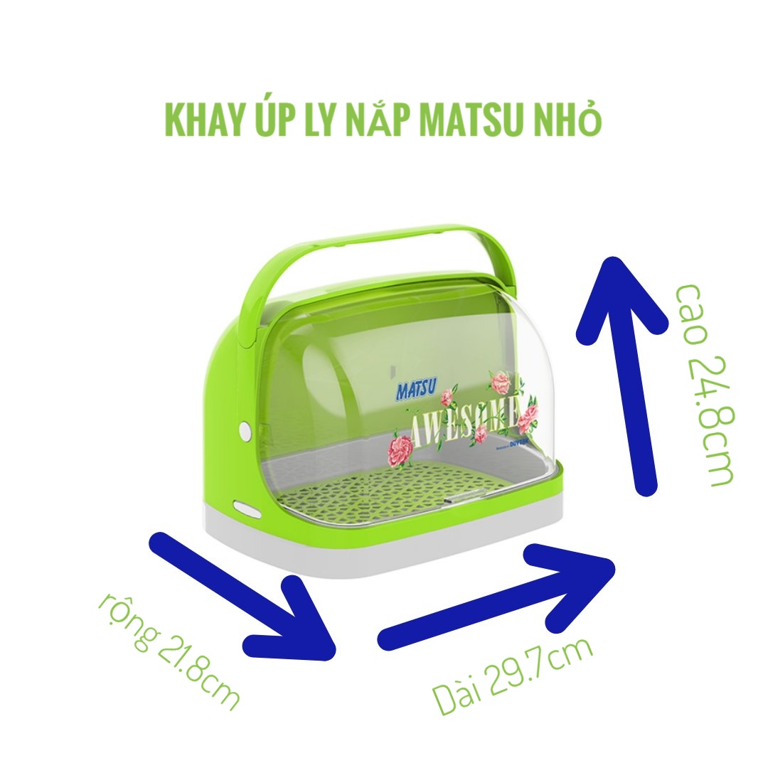 Khay úp ly Matsu có nắp Duy Tân- mẫu mới
