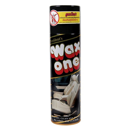 [HCM]Chai Xịt Đánh Bóng Xe Máy Đánh Bóng Xe Hơi Đồ Da WAX ONE 1 500ml CHÍNH HIỆU - Bình Sơn Xịt Làm Bóng Xe Máy Xe Hơi Lốp Xe Oto