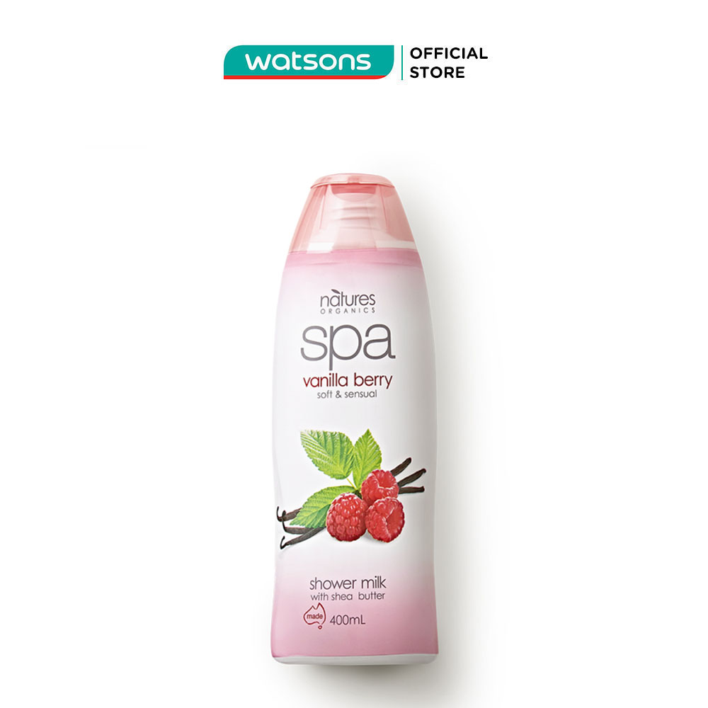 Sữa Tắm Nature Organic Spa Tanilla Berry Dưỡng Da 400ml