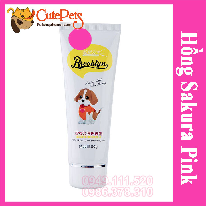 Nhuộm lông cho chó mèo Brooklyn 80g